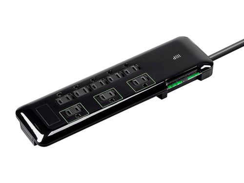 8 Outlet Mini Surge Protector 6ft Cord, 3420 Joules, Clamping Voltage 330V