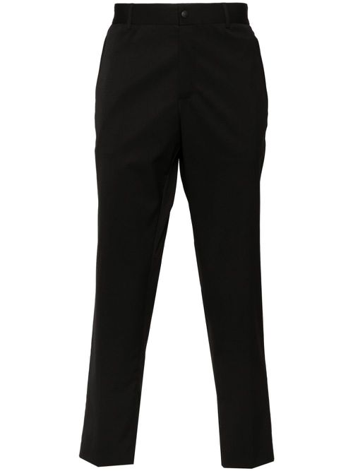 Twill-weave trousers - Black