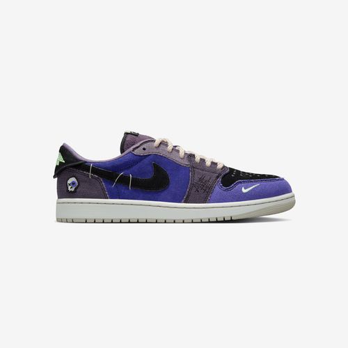 Jordan Air Jordan 1 Retro Low OG - REGENCY PURPLE/VAPOR GREEN-BLACK - unisex