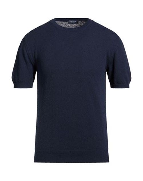 Man Sweater Navy Size 36 Cotton, Polyamide