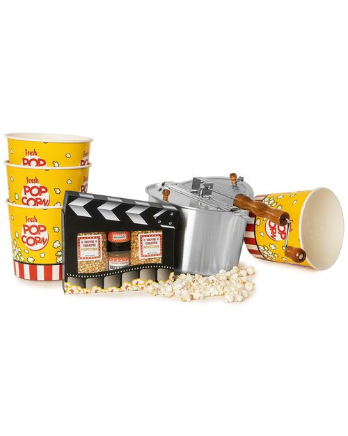 Wabash Valley Farms, Inc Movie Night Ready! Clapboard Popcorn Gift Set