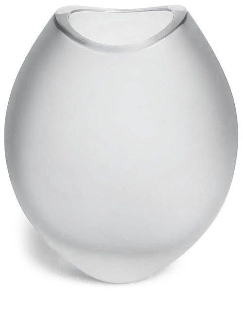 Swing glass vase - White