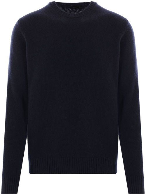 Round-neck sweater - Blue