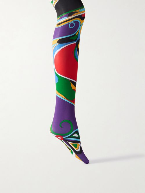 Printed Tights - Multi