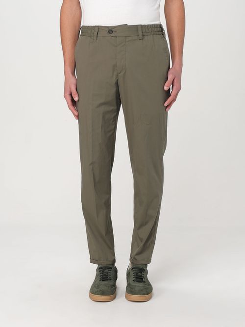 Pants Men color Green