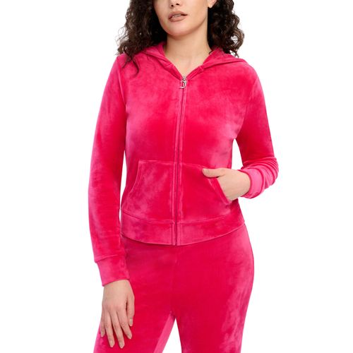 VELOUR JACKET - Pink XL:- Pink