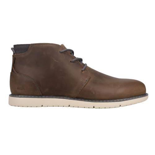 TOMS Navi Water Resistant Topaz Brown Leather