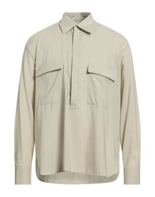 Man Shirt Sand Size 16 ½ Virgin Wool
