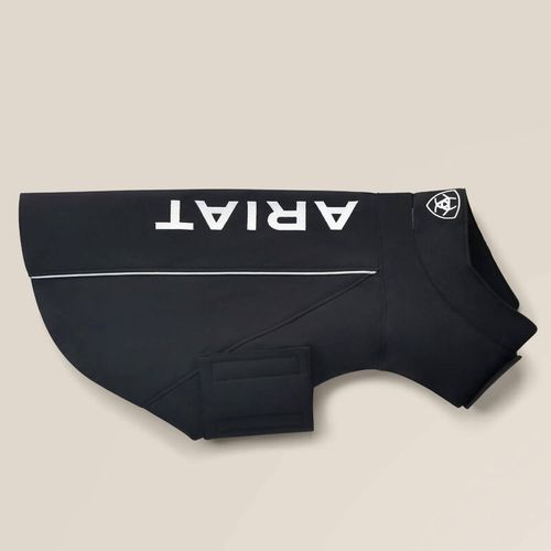 Team Softshell Dog Jacket In Black