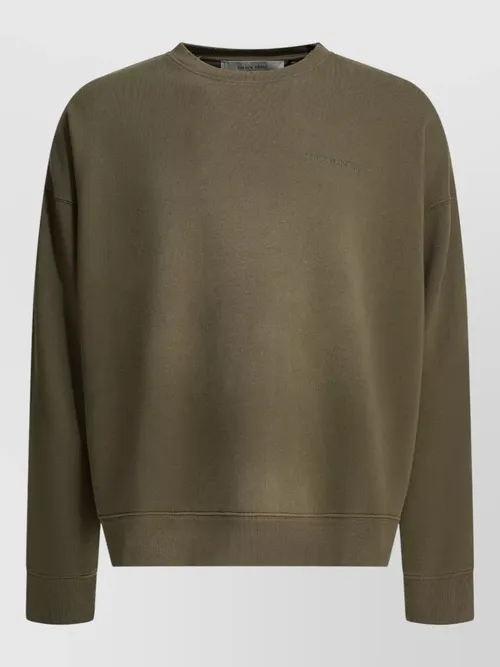 Golden Goose - cotton oversized crewneck sweatshirt
