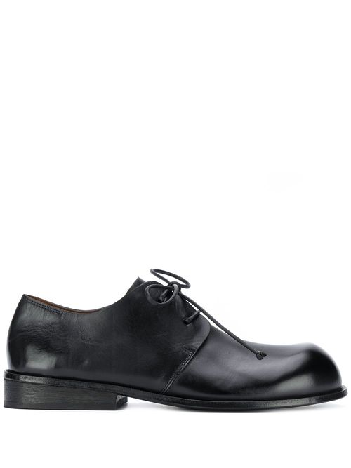 Flat lace-up shoes - Black