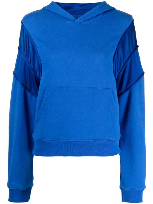 Pullover hooded sweatshirt - Blue