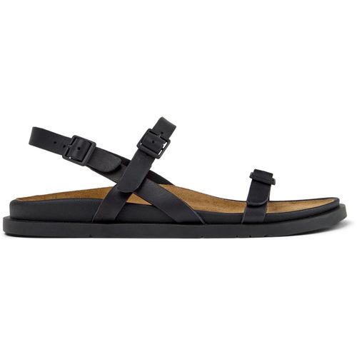 CAMPER Lluc Sandal - Sandals for Women - Brown, 9, piel.consumidor