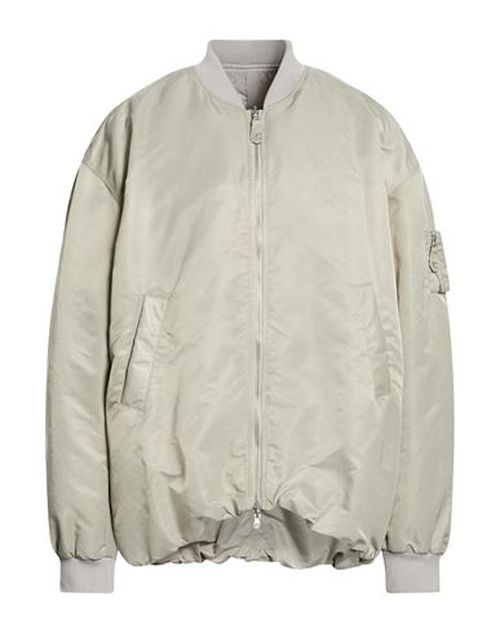 Man Jacket Light grey Size L Nylon