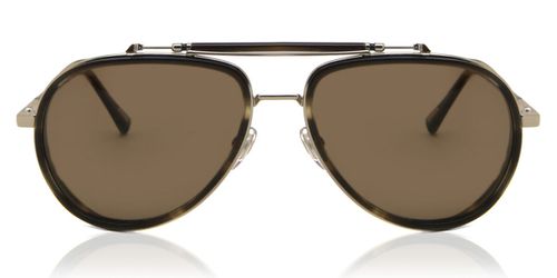 Chopard SCHF24 Polarized 7HLP Men's Sunglasses Brown Size 59