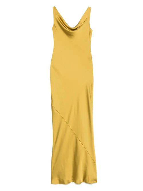 Drop Shoulder Maria Gown Dress