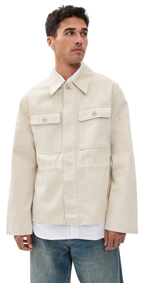 Cotton Unity Jacket Pale Sand Western Gabardine