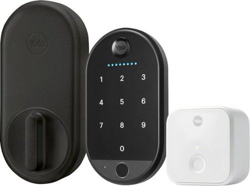 Approach Smart Lock with WiFi + Fingerprint Keypad - Black Suede
