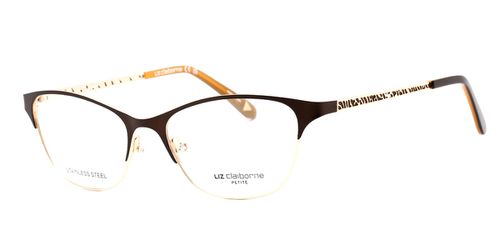 Liz Claiborne L 465 UFM Women's Eyeglasses Brown Size 51 - Blue Light Block Available