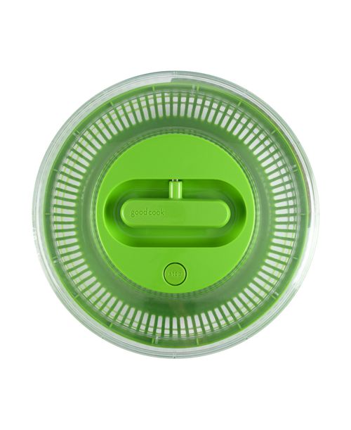 Good Cook Touch Non-Slip Base Salad Spinner with Pull Cord Handle - Green