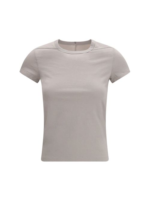 Cotton Slim T-Shirt — Beige