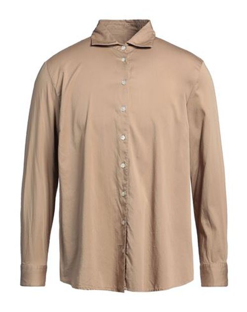 Man Shirt Camel Size 16 ½ Cotton