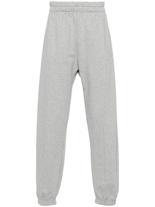 Embroidered-logo track pants - Grey