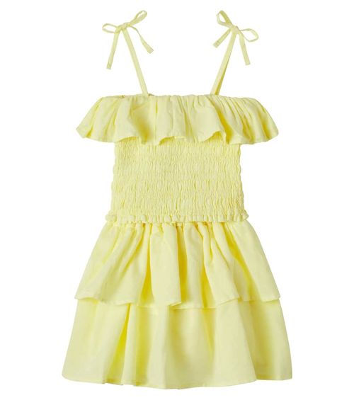 Bellis linen and cotton top and skirt set