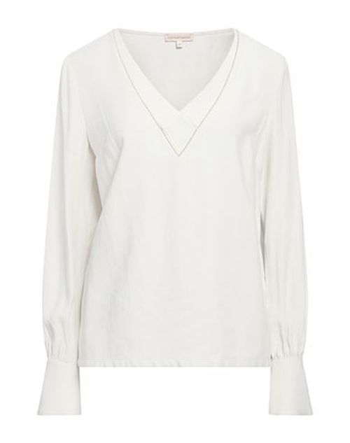 Woman Top Light grey Size 6 Viscose, Polyester