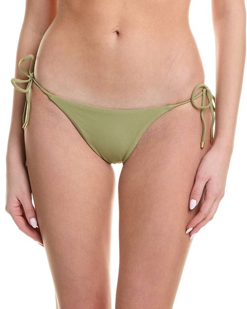 Solid Tie Side Full Bikini Bottom