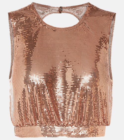 Metallic mesh top