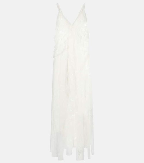Lace slip dress