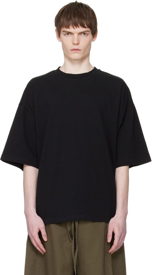 Black Heavy Boxy T-shirt