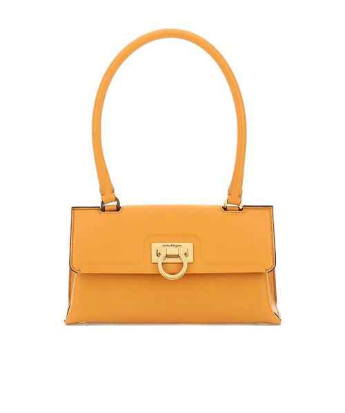 Salvatore Ferragamo Trifolio Long-Handle Shoulder Bag