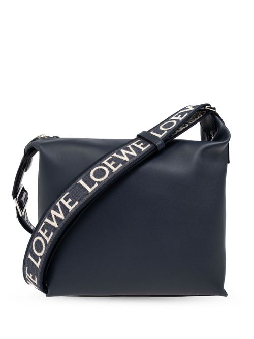 - Cubi Small Leather Crossbody Bag