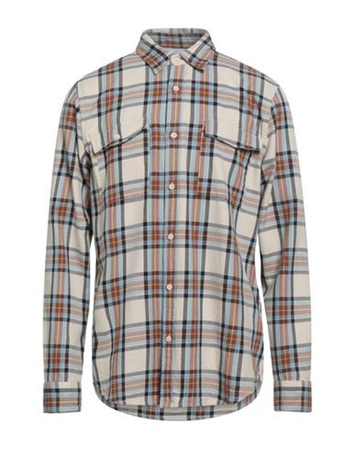 Man Shirt Cream Size M Cotton