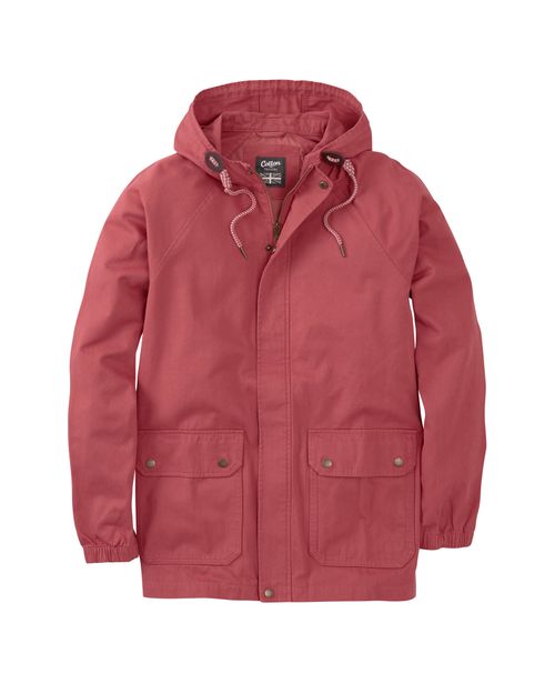 Lightweight Jacket in Red, 100% Cotton