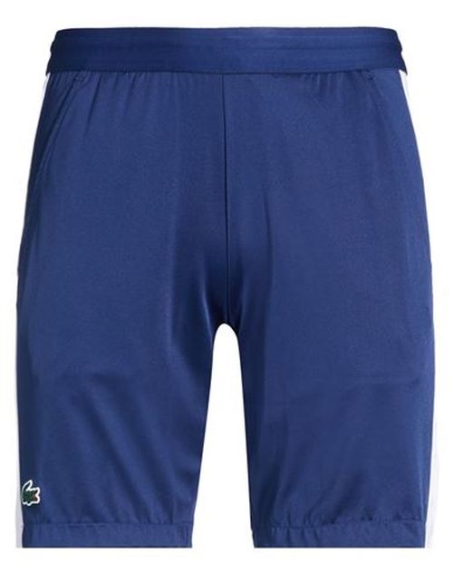Man Shorts & Bermuda Shorts Navy Size 2 Polyester, Elastane