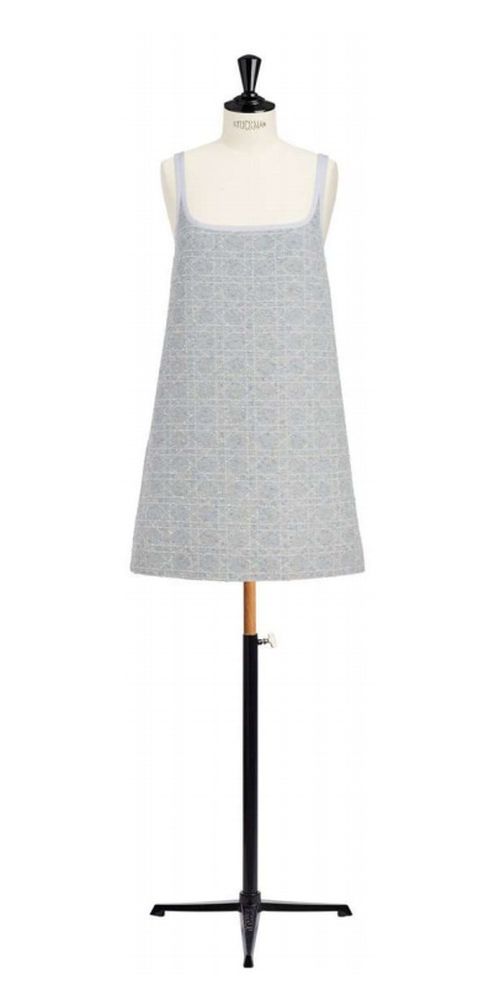 Short Flared Cannage Dress