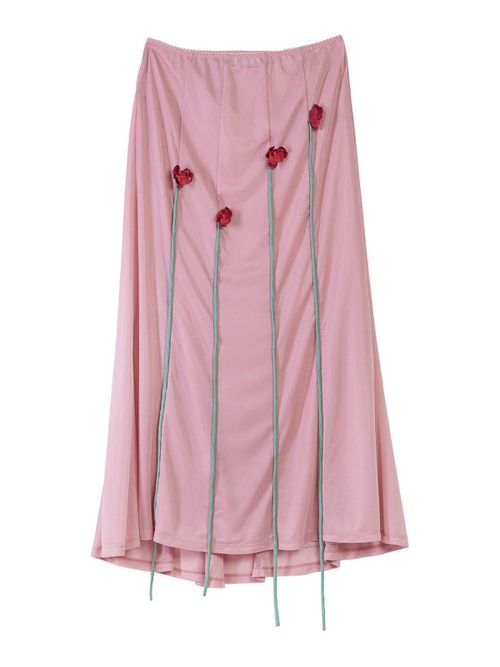 Poppies skirt