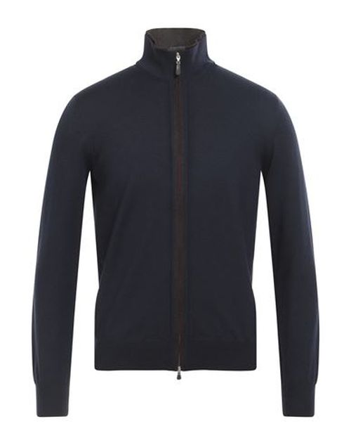 Man Cardigan Midnight blue Size 36 Virgin Wool