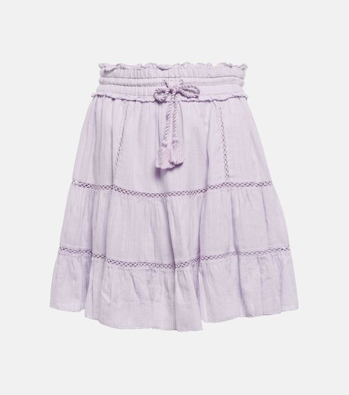 Marant Etoile Lioline cotton-blend miniskirt