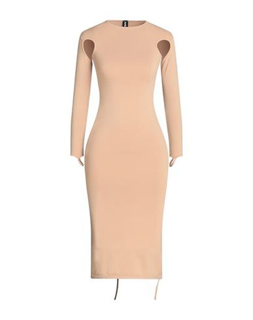Andreādamo Woman Midi dress Sand