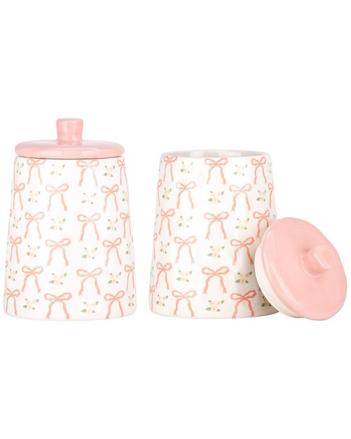 Set Of 2 Bella Canisters