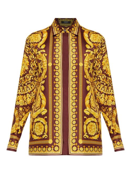 Formal Shirt With `Baroque Heritage` Print
