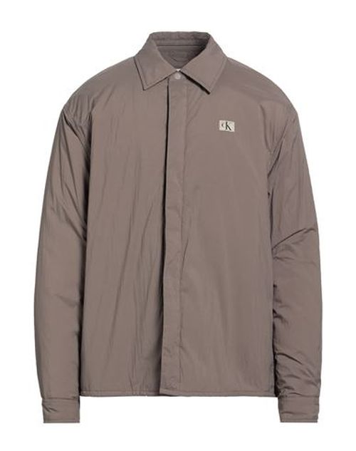 Man Jacket Taupe Size L Polyamide