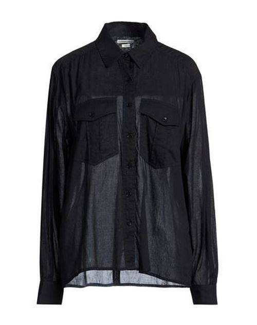 Woman Shirt Black Size 10 Cotton
