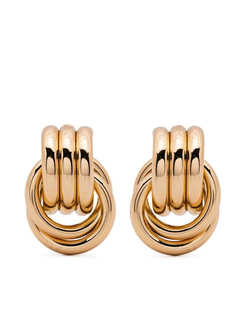 Heaven Mayhem Double Knot earrings - Gold