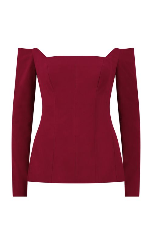 Stretch Cotton Off The Shoulder Top - Moda Operandi