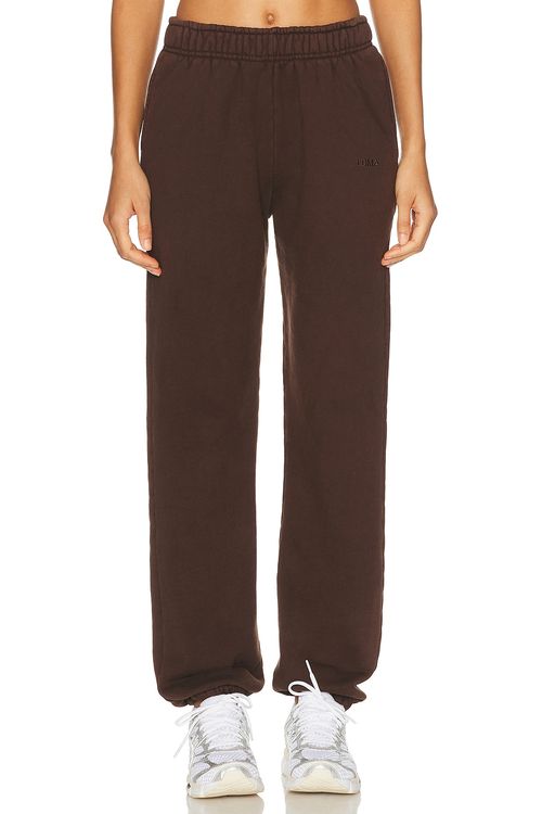LDMA All Day Jogger in Coffee - Chocolate. L also in M